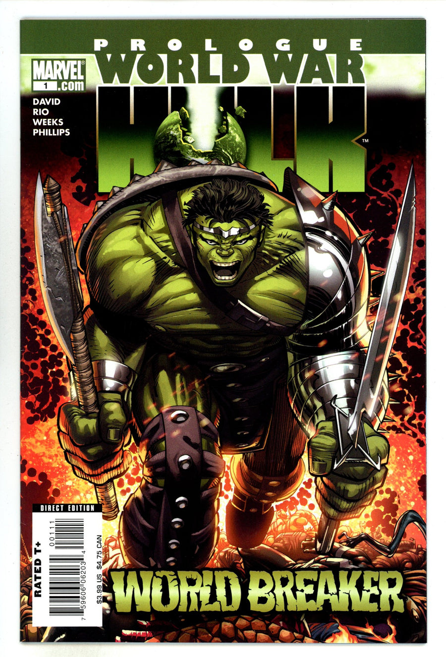 World War Hulk Prologue: World Breaker 1 High Grade (2007) 