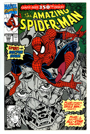 The Amazing Spider-Man Vol 1 350 VF (8.0) (1991)