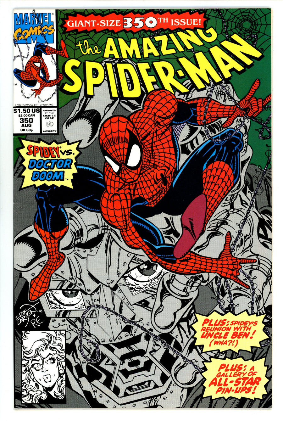 The Amazing Spider-Man Vol 1 350 VF (8.0) (1991) 