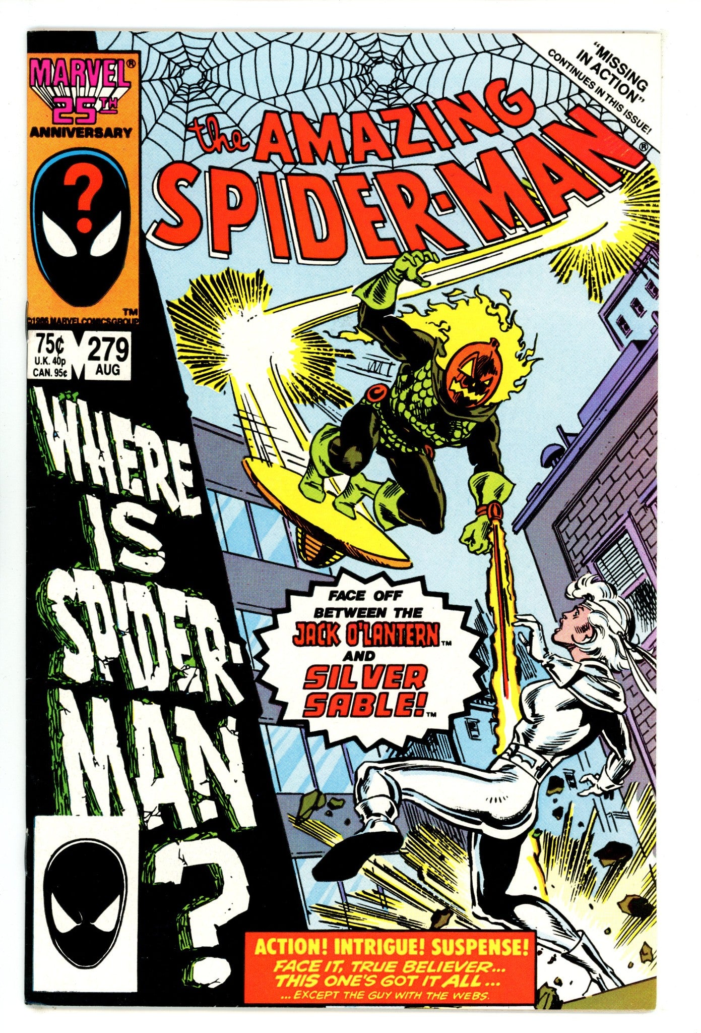 The Amazing Spider-Man Vol 1 279 VF (8.0) (1986) 