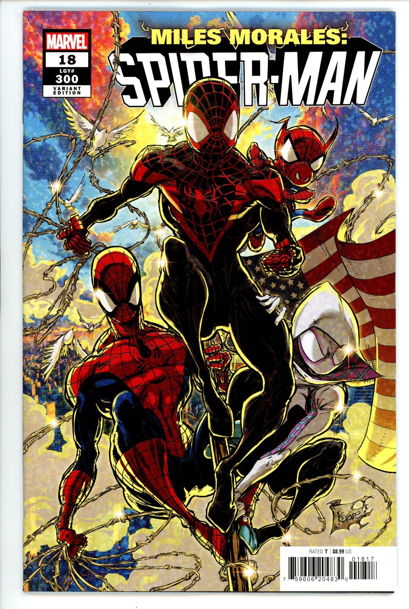 Miles Morales Spider-Man Vol 2 18 Andrews Incentive Variant NM- (2024)