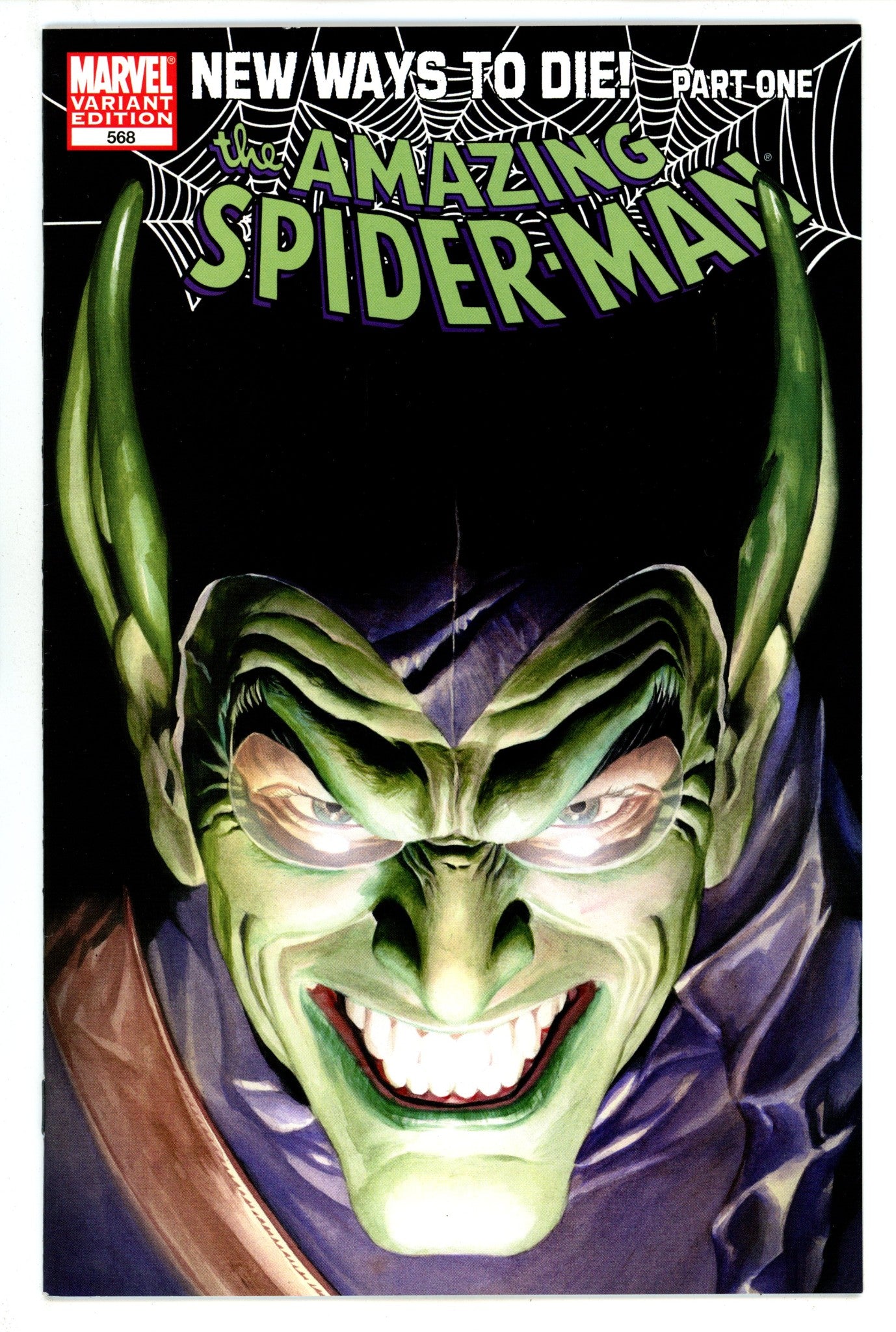 The Amazing Spider-Man Vol 2 568 VF (8.0) (2008) Ross Variant 