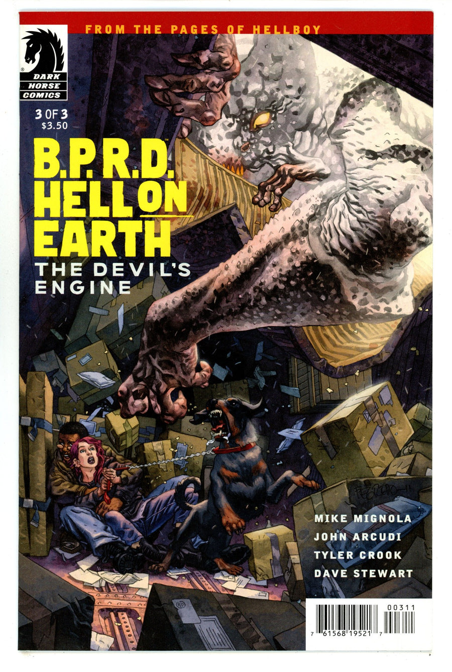 B.P.R.D. Hell on Earth: The Devil's Engine 3 High Grade (2012) 