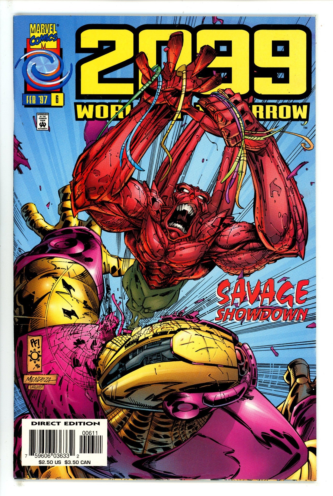 2099: World of Tomorrow 6 VF/NM (1997)