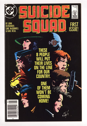 Suicide Squad Vol 1 1 VF (8.0) (1987) Canadian Price Variant