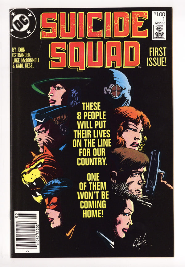 Suicide Squad Vol 1 1 VF (8.0) (1987) Canadian Price Variant