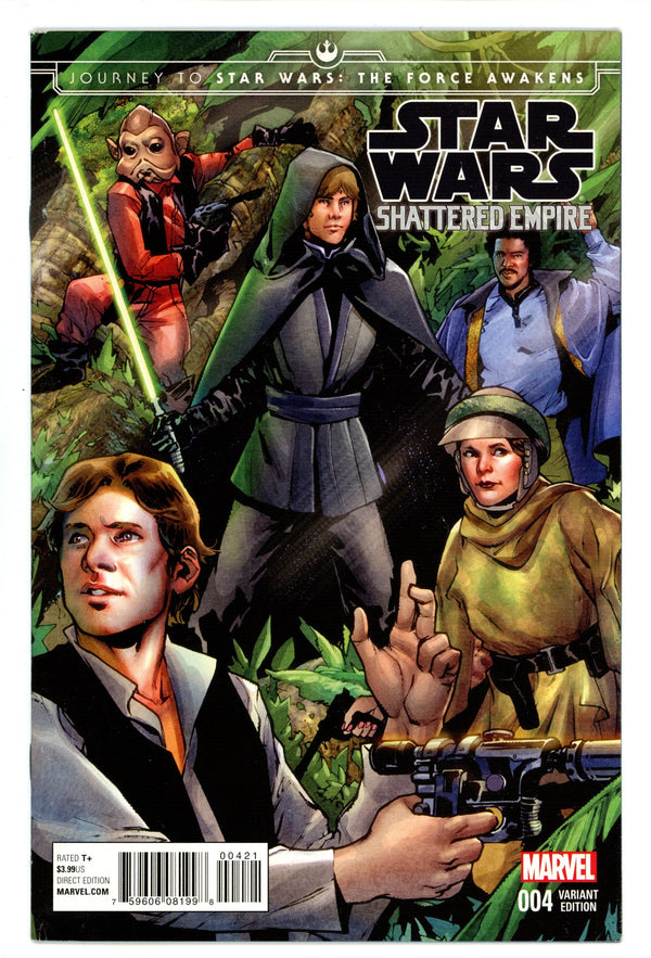 Journey to Star Wars: The Force Awakens - Shattered Empire 4 High Grade (2015) Variant Incentive Variant