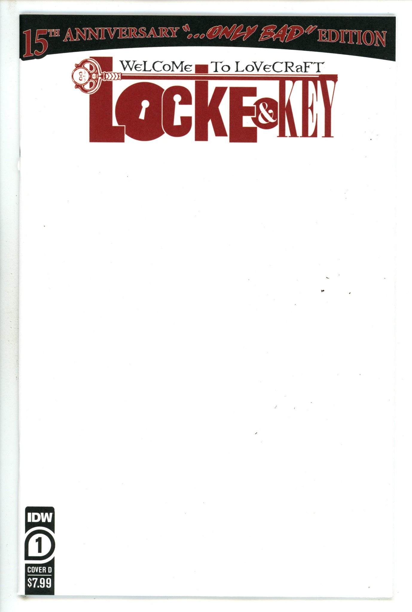 Locke & Key Welcome To Lovecraft Anniversary Edition 1 Sketch Variant (2023)