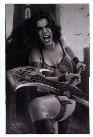 Red Sonja Death And The Devil 1 Celina B&W Virgin Incentive Variant NM (2024)