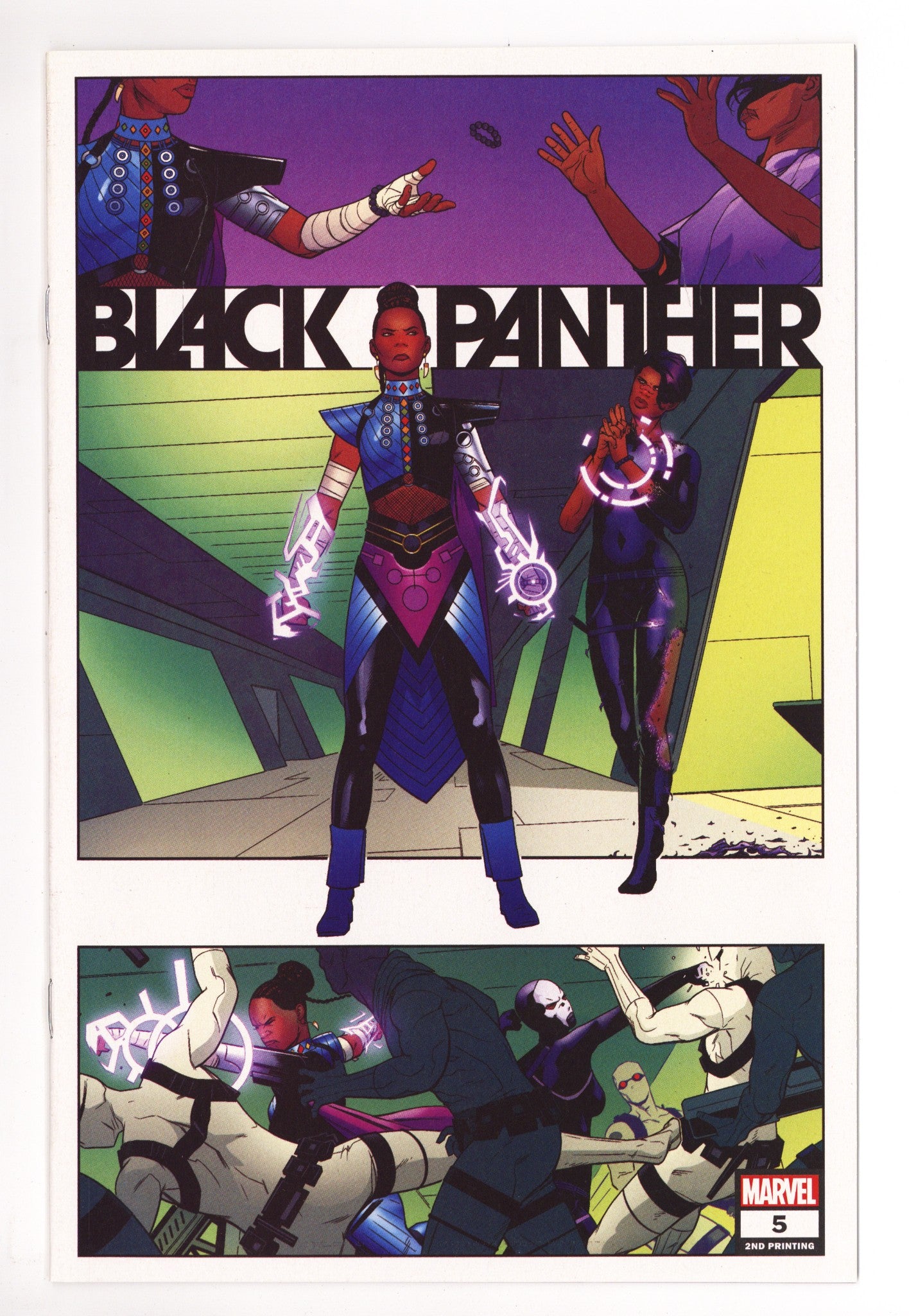Black Panther Vol 8 5 (202)  High Grade   (2022)     2nd Print  