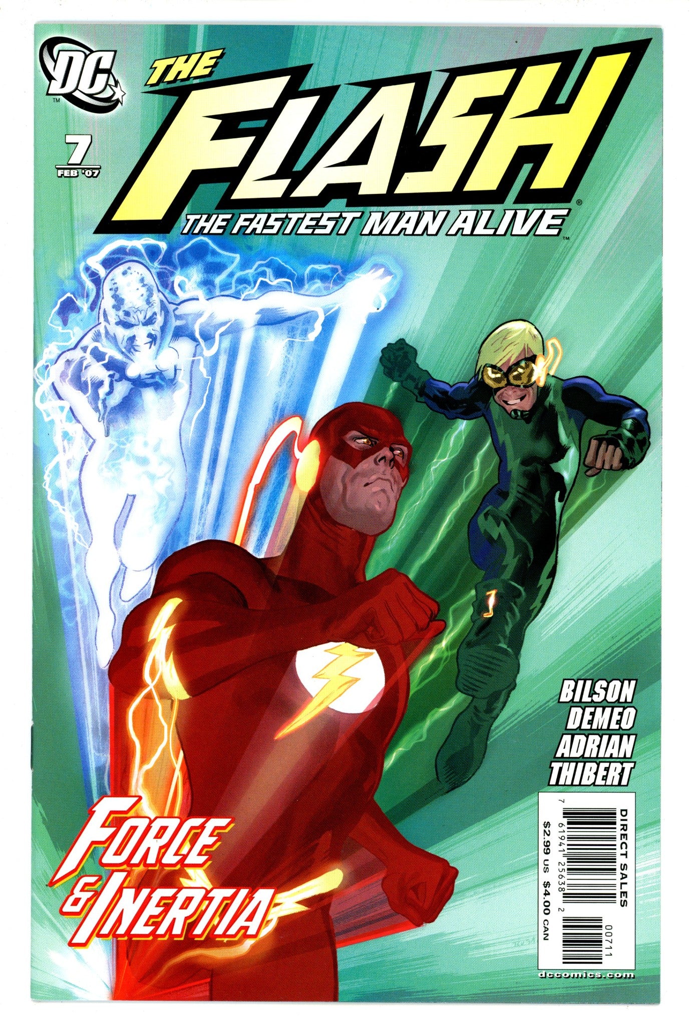 Flash: The Fastest Man Alive Vol 1 7 High Grade (2007) 