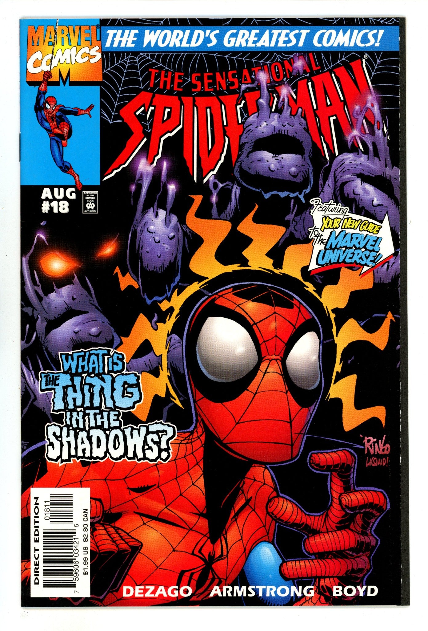 The Sensational Spider-Man Vol 1 18 High Grade (1997) 