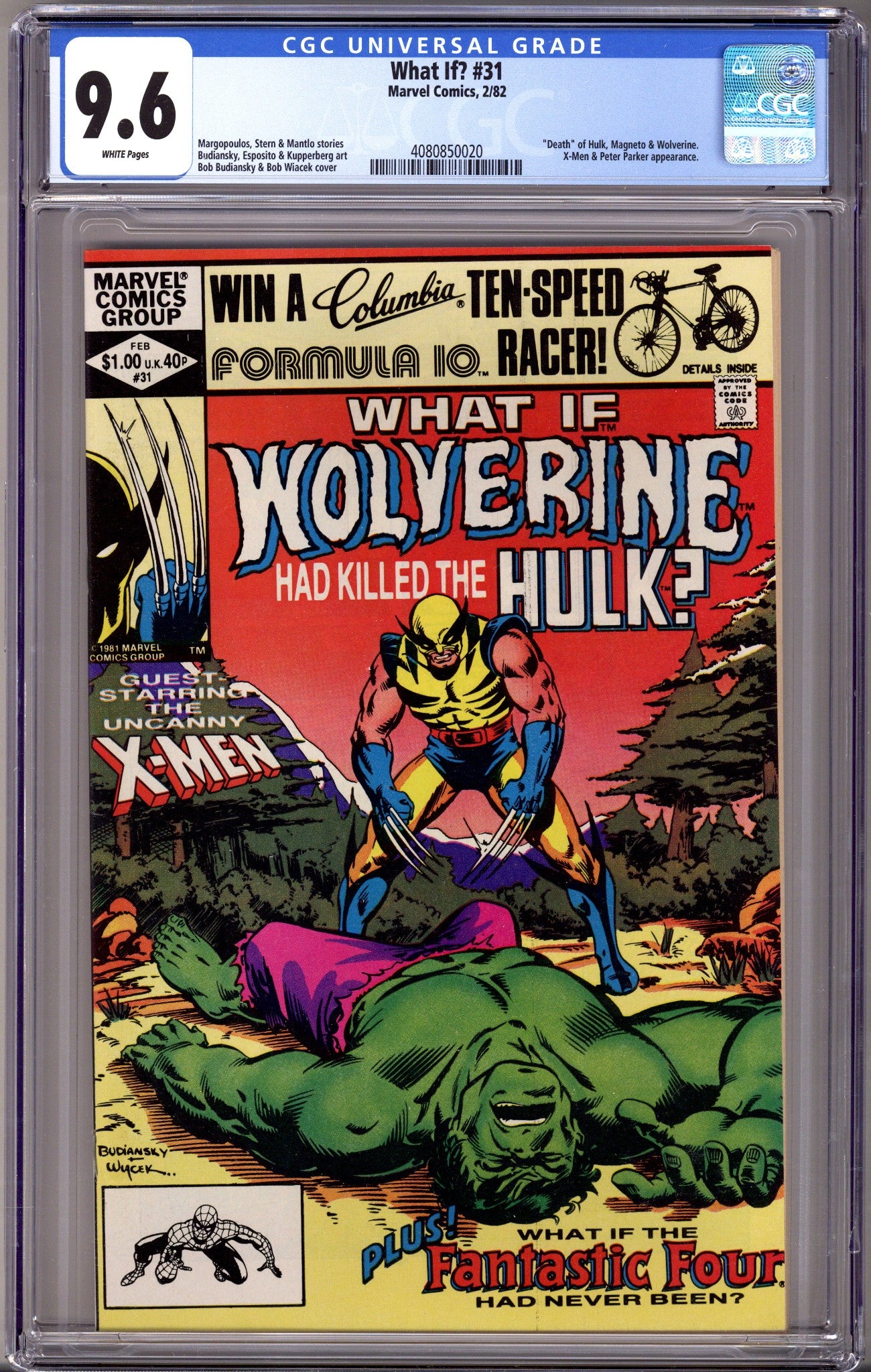 What If? Vol 1 31 CGC 9.6 (1981)