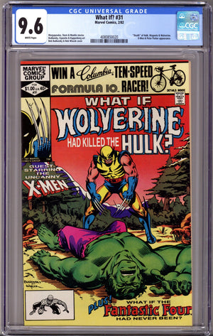 What If? Vol 1 31 CGC 9.6 (1981)