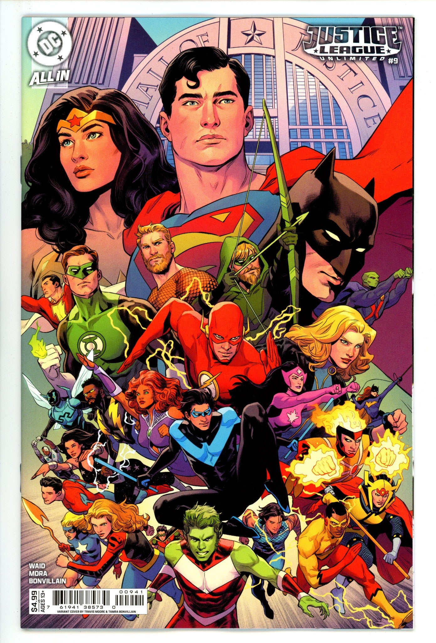 Justice League Unlimited Vol 2 9 Moore Variant (2025)