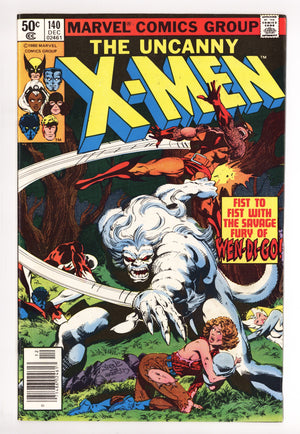 The X-Men Vol 1 140 FN (6.0) (1980) Newsstand