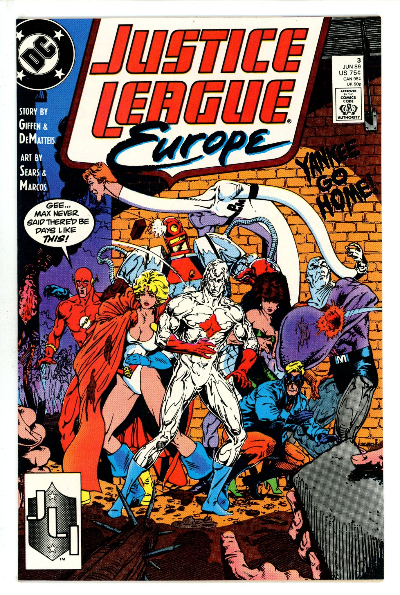 Justice League Europe 3 (1989)