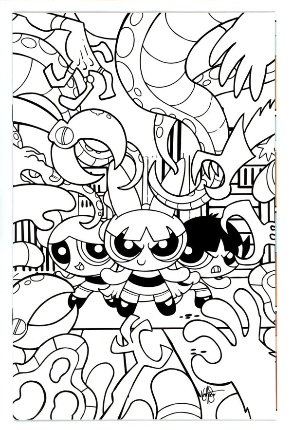 Powerpuff Girls 3 Haeser Line Art Virgin Incentive Variant (2024)