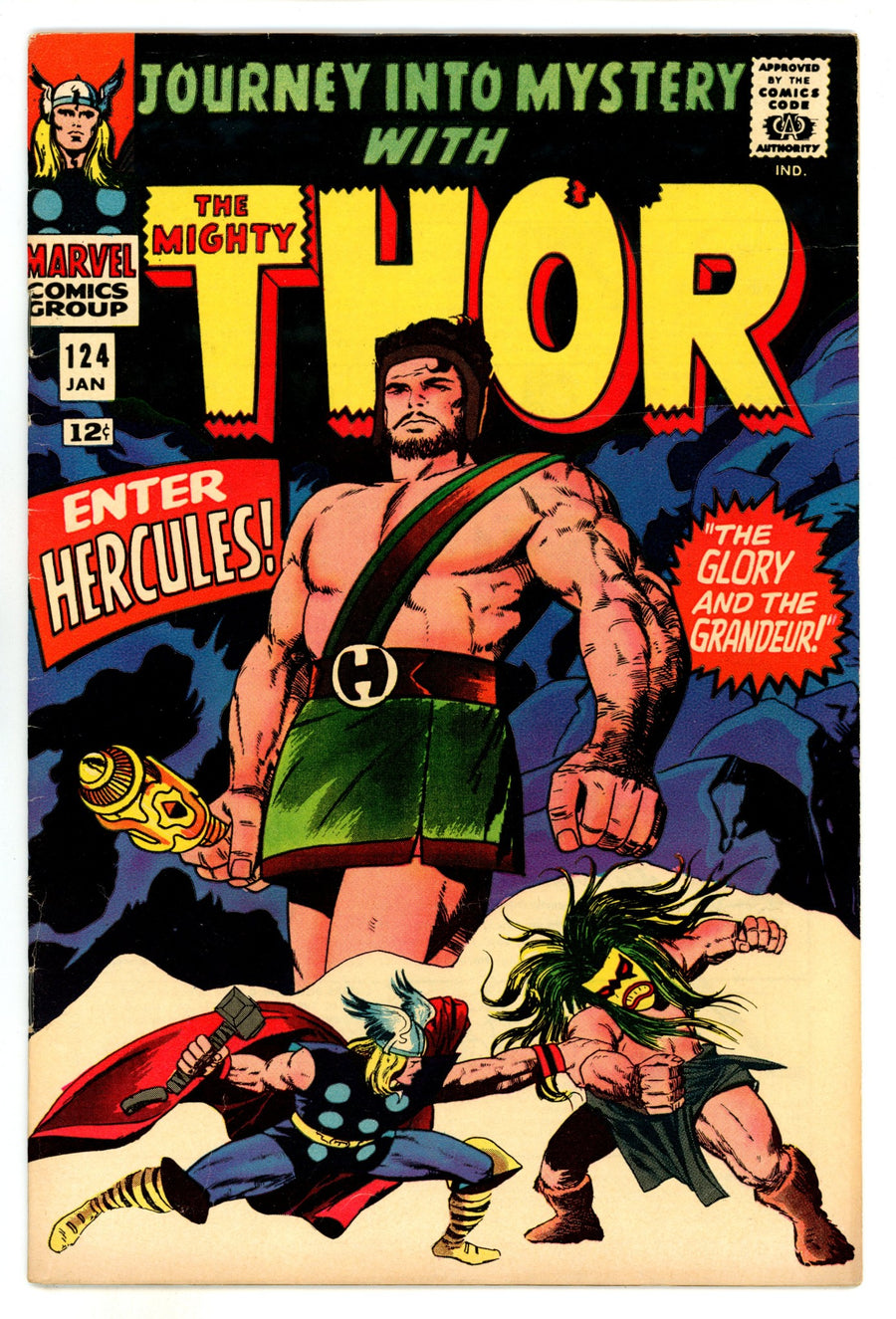 Journey into Mystery Vol 1 124  FN (6.0)  (1966)  