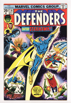 The Defenders Vol 1 28 FN/VF (7.0) (1975) 