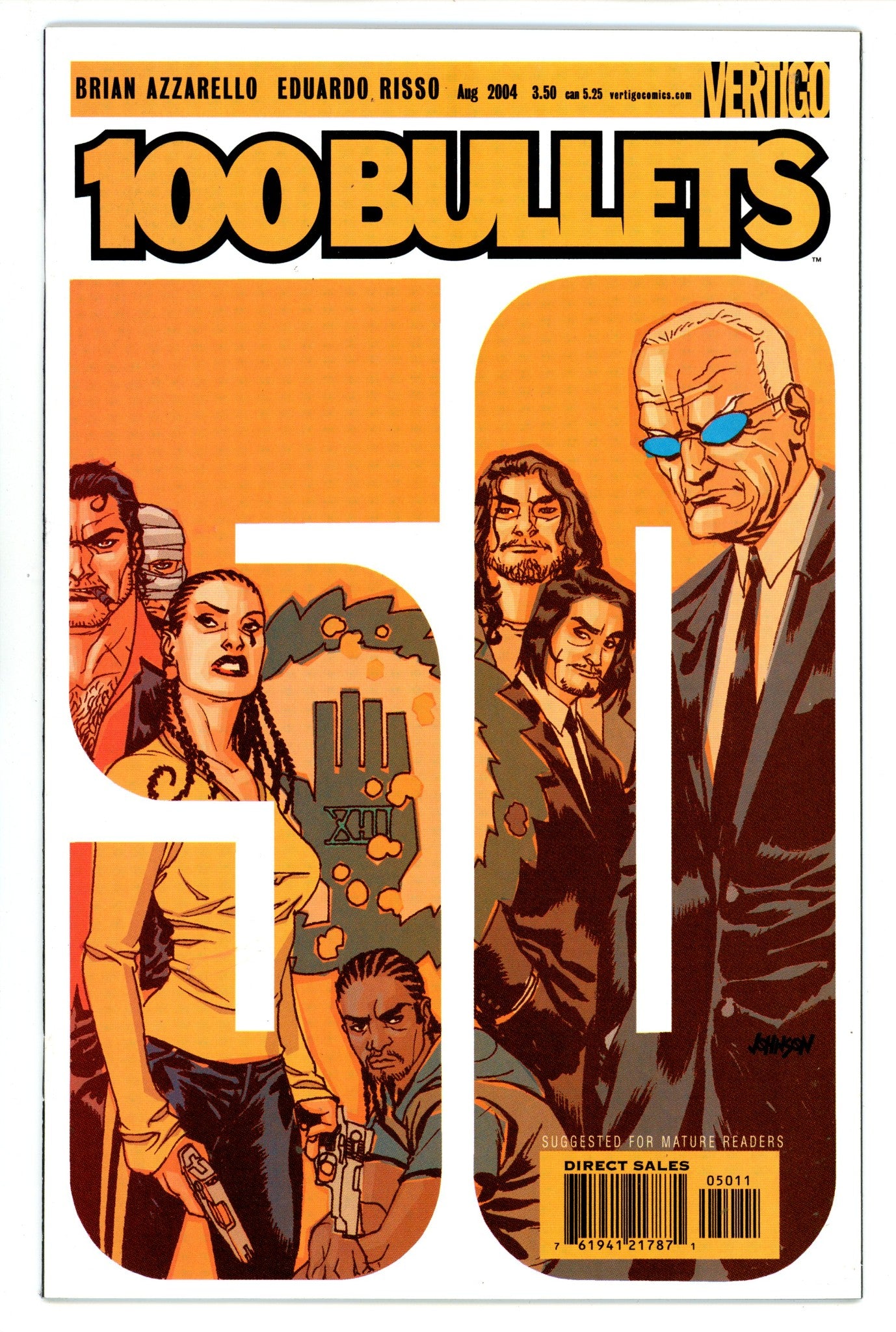 100 Bullets 50 Mid Grade (2004) 