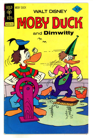 Walt Disney Moby Duck 25 Low Grade (1977)
