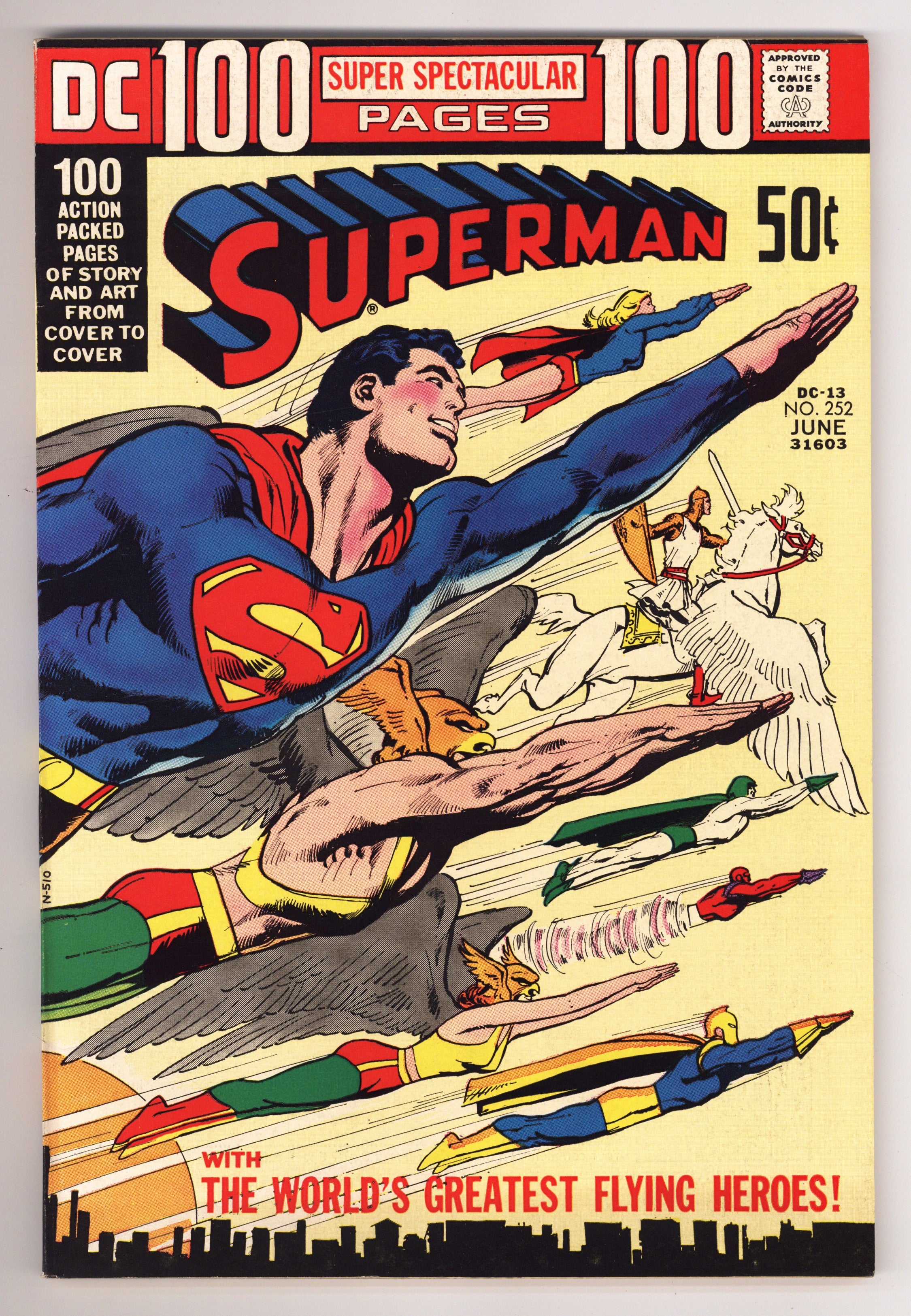 Superman Vol 1 252  VF- (7.5)   (1972)        