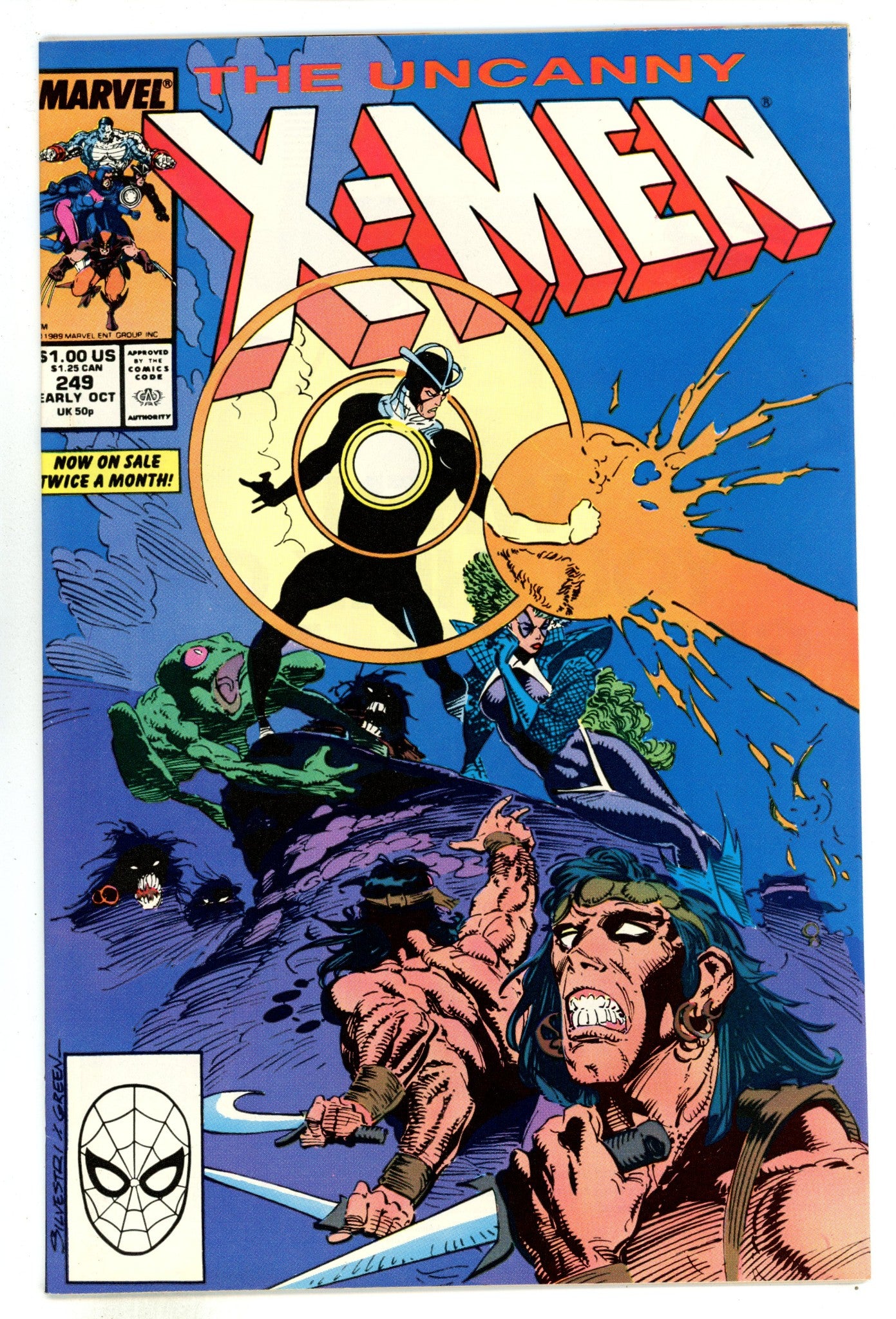 The Uncanny X-Men Vol 1 249 High Grade (1989) 