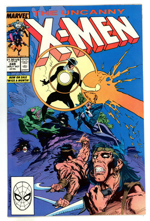 The Uncanny X-Men Vol 1 249 High Grade (1989)