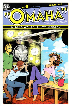 Omaha the Cat Dancer 6 VF (8.0) (1987)