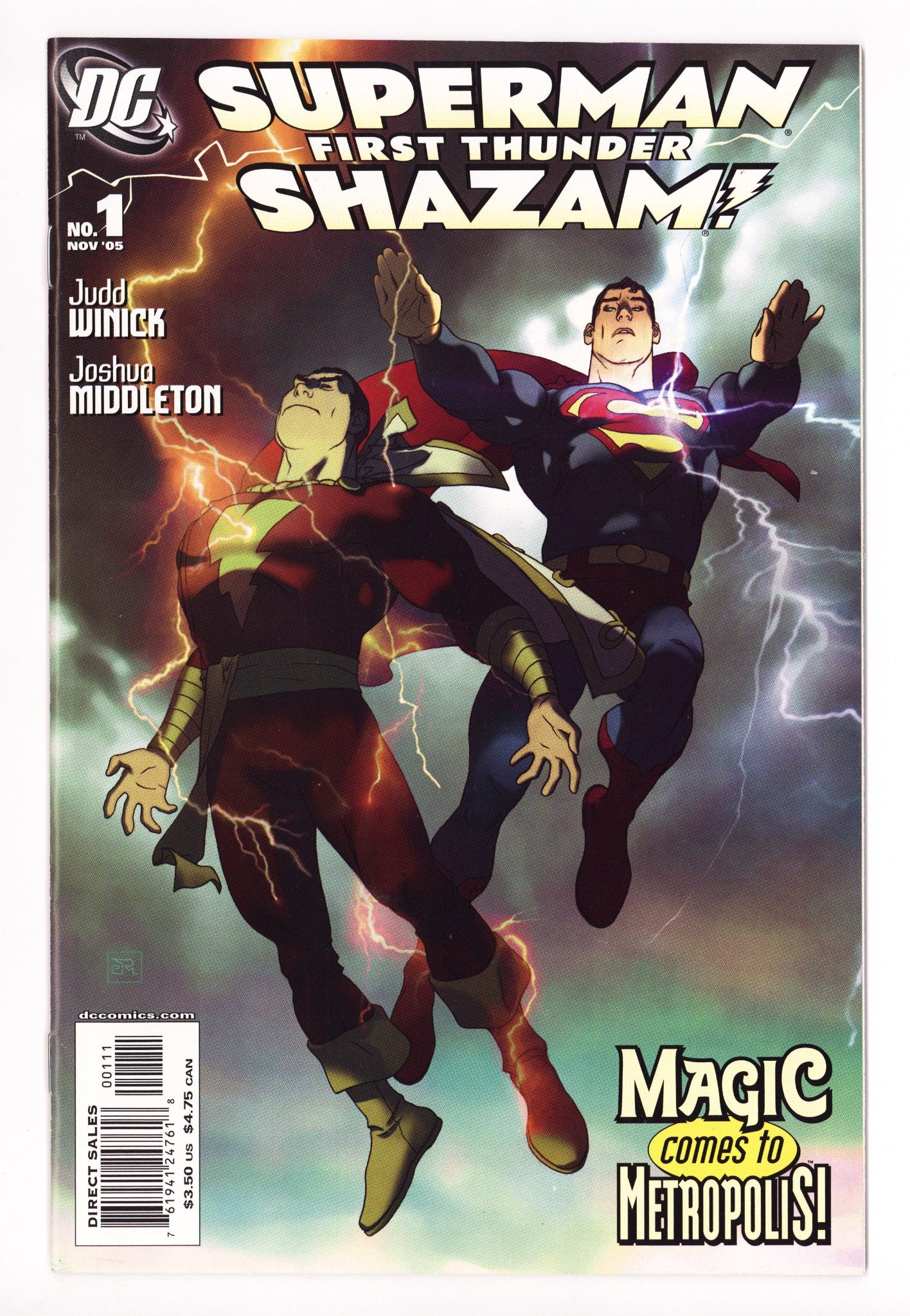 Superman / Shazam: First Thunder 1 High Grade (2005) 