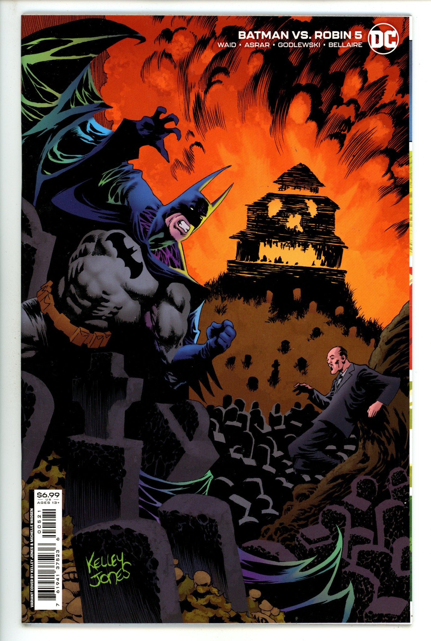 Batman vs. Robin 5 High Grade (2023) Jones Variant 