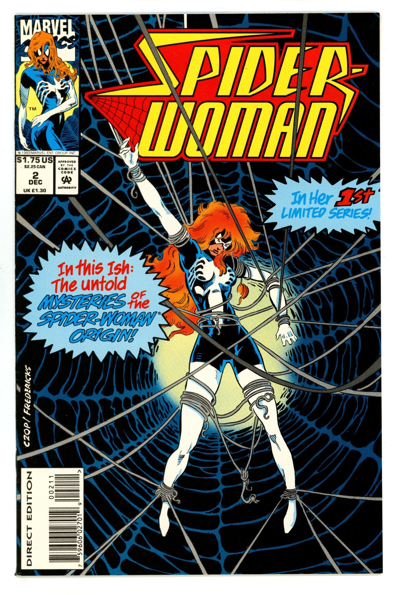 Spider-Woman Vol 2 2  High Grade  (1993)  