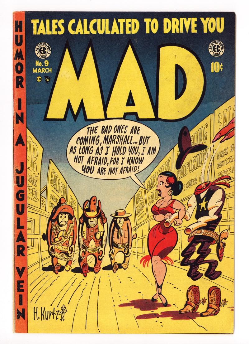 Mad 9 FN/VF (7.0) (1954) 