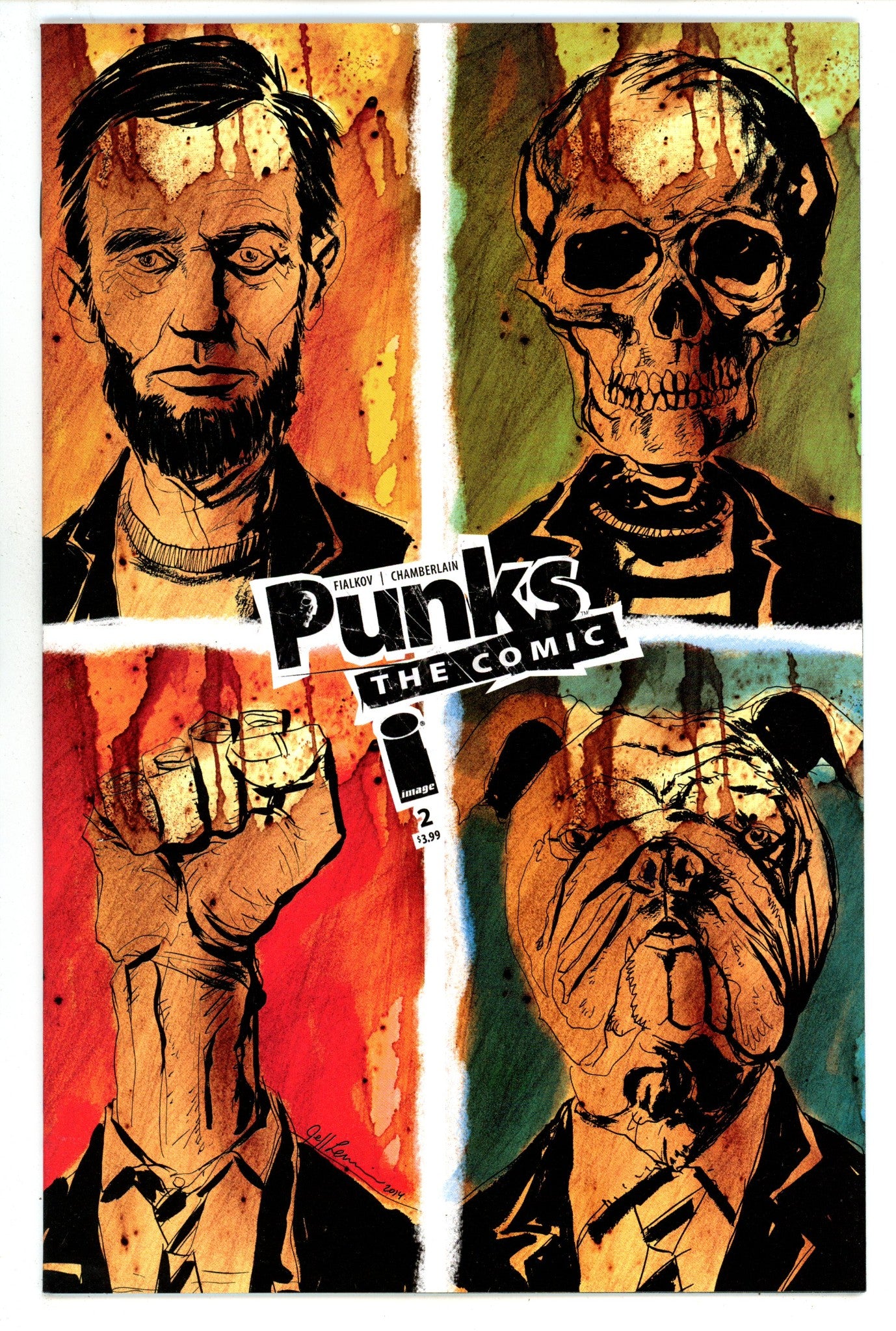 Punks: The Comic 2 High Grade (2014) Lemire Variant 
