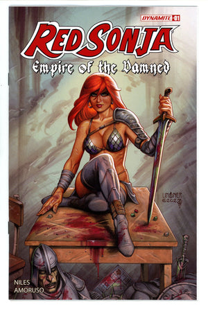Red Sonja Empire Damned 1 Linsner Variant (2024)