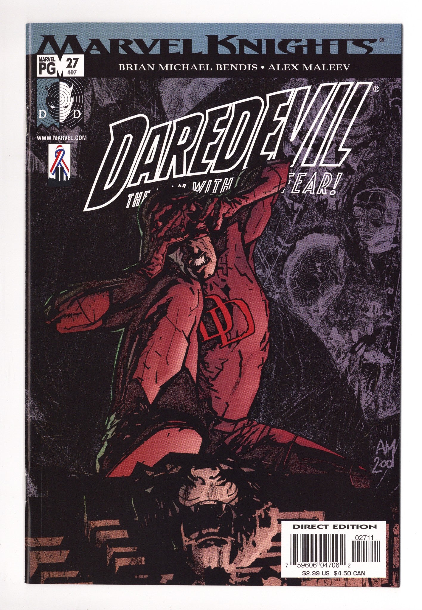 Daredevil Vol 2 27 (407) High Grade (2002) 