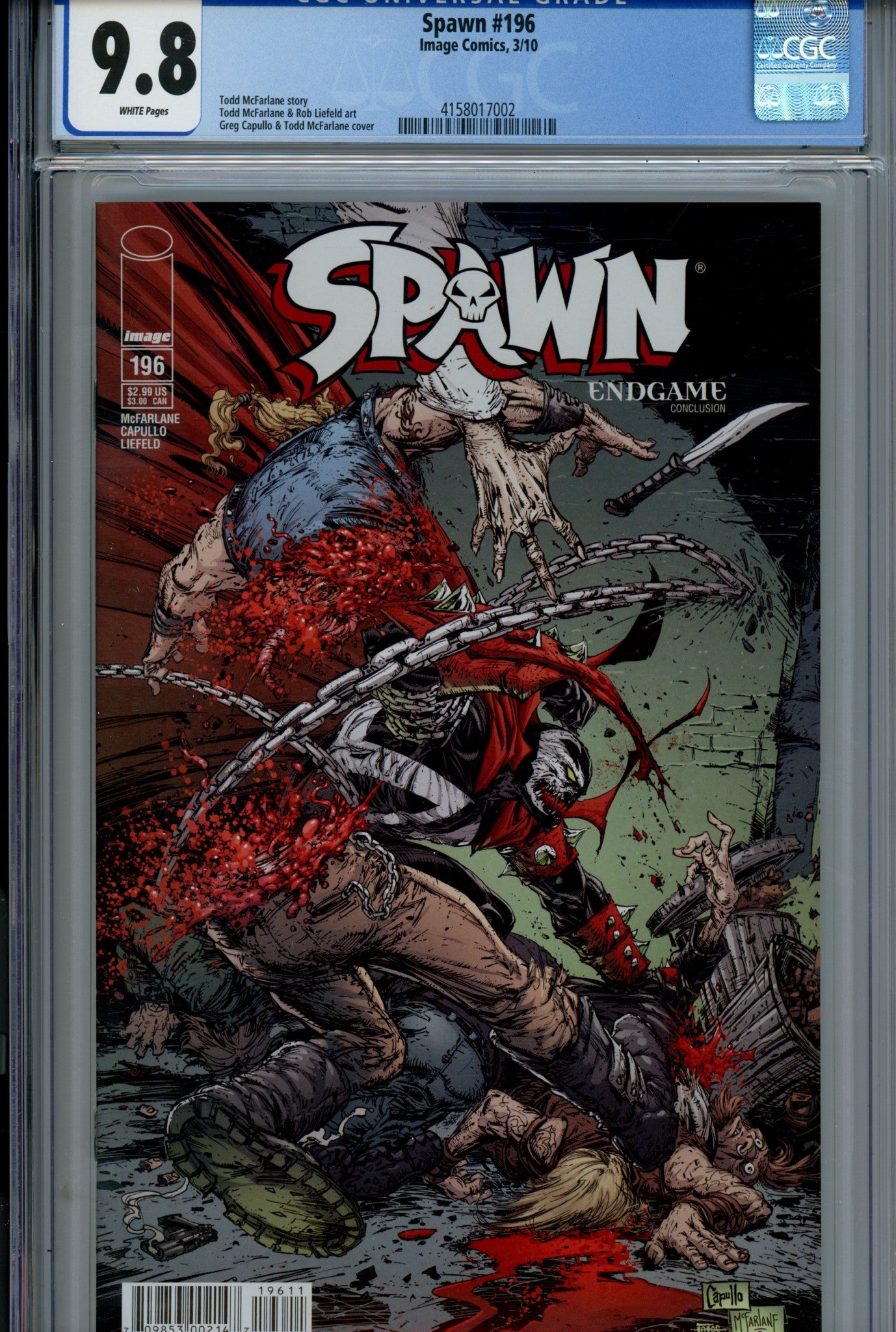 Spawn 196 CGC 9.8 (NM/M) (2009) 