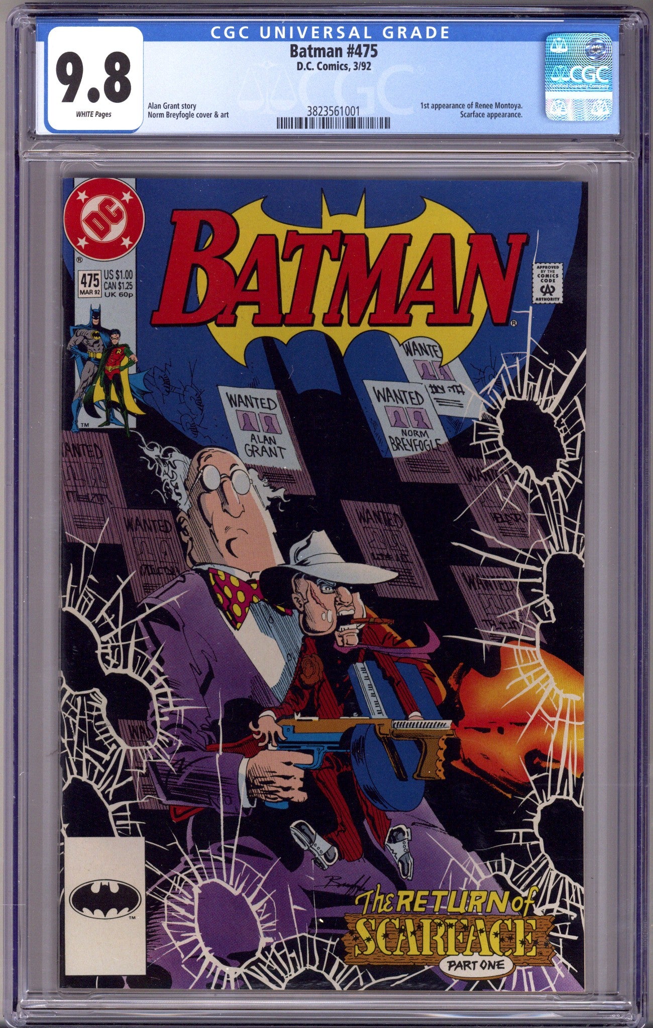 Batman Vol 1 475 CGC 9.8 (NM/M) (1992) 