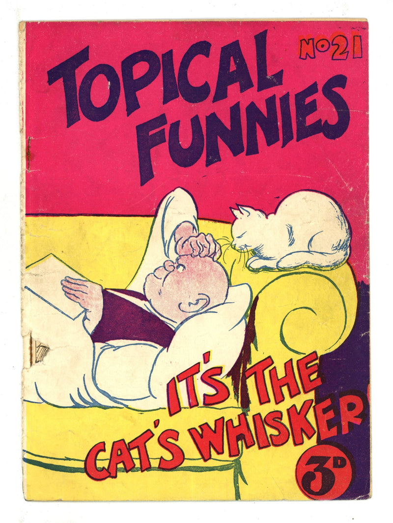 Topical Funnies 21 GD (2.0) (1944) 