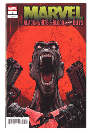 Marvel: Black White & Blood And Guts 3 Pollina Variant (2025)