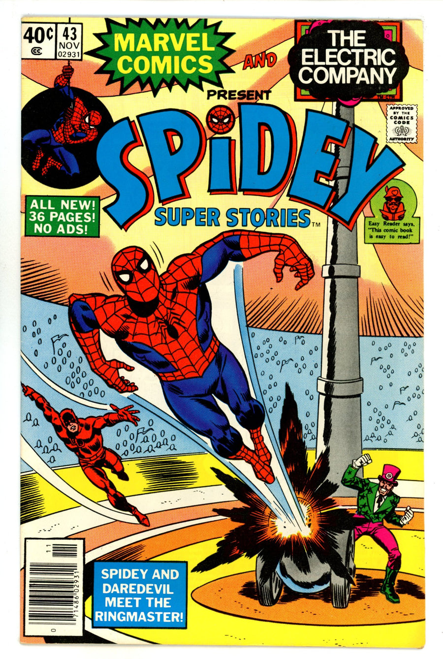 Spidey Super Stories 43 FN/VF (7.0) (1979) Newsstand 