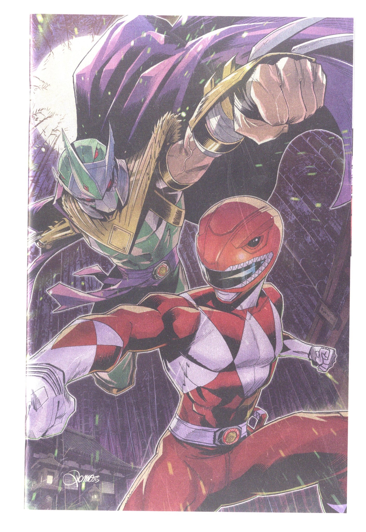 Mighty Morphin Power Rangers / Teenage Mutant Ninja Turtles III 2 Zonno Virgin Variant (2025)