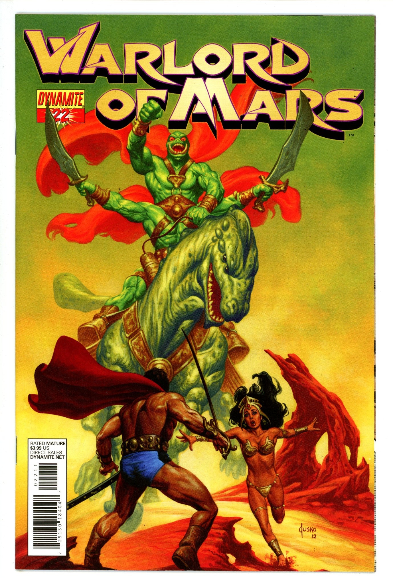 Warlord of Mars 22 High Grade (2012)
