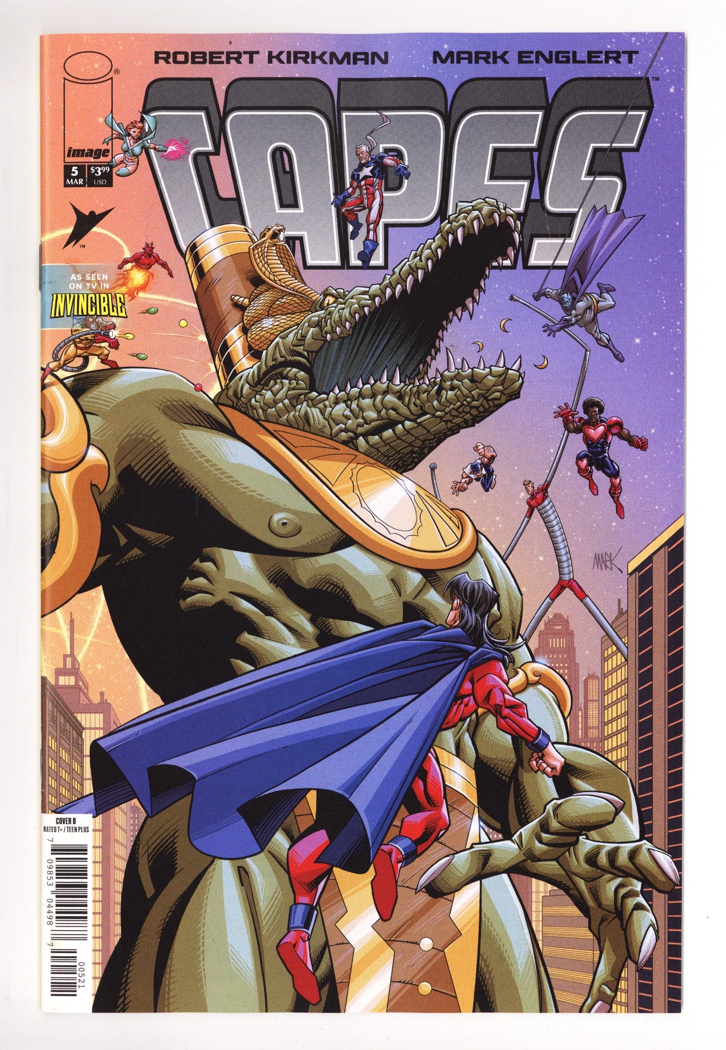 Invincible Universe Capes 5 Englert Variant (2026)