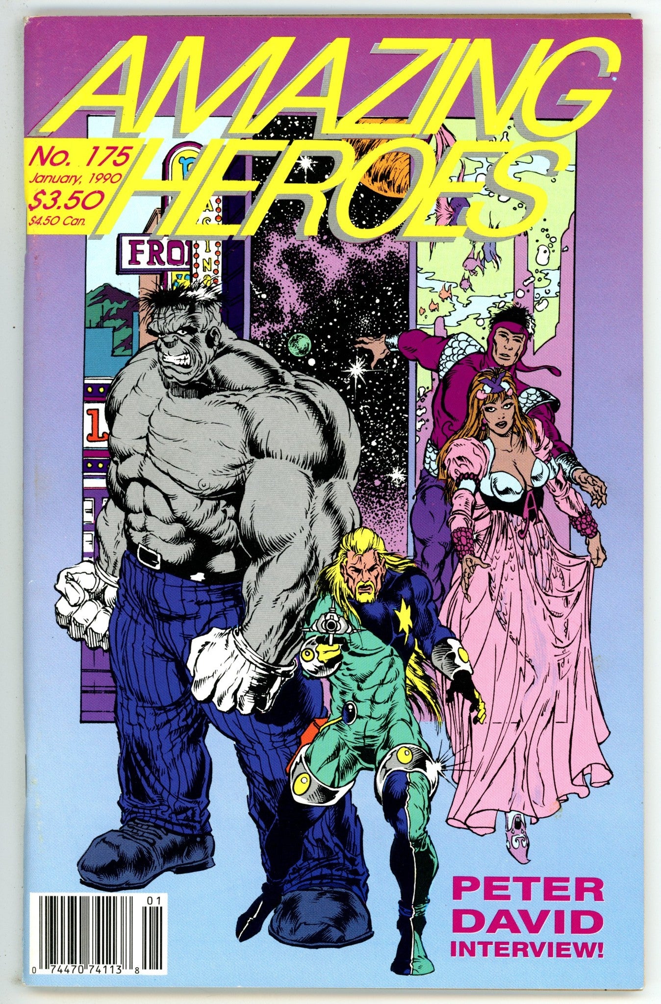 Amazing Heroes   175  Mid Grade   (1990)        