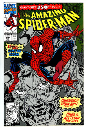 The Amazing Spider-Man Vol 1 350 VF+ (8.5) (1991)
