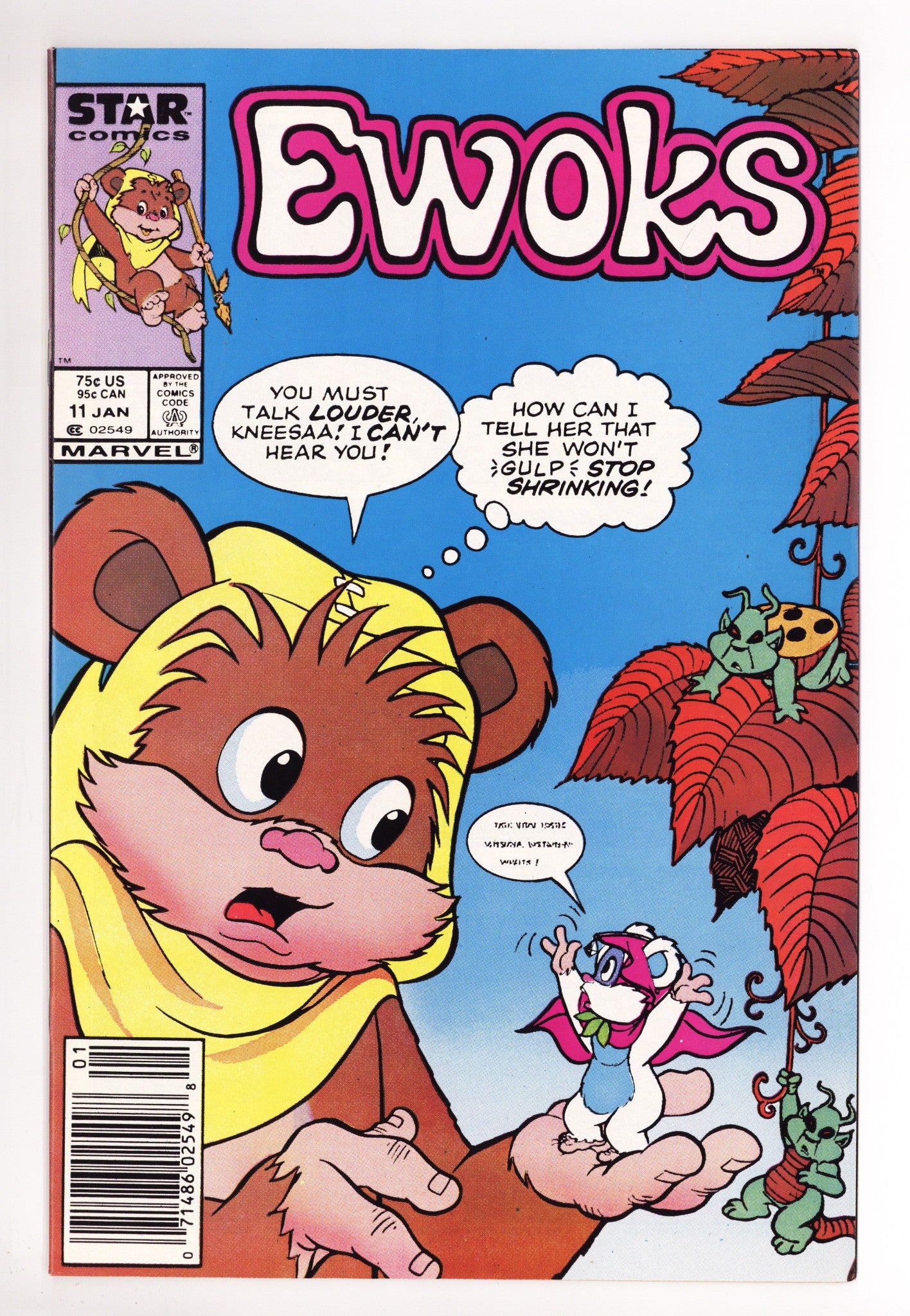 The Ewoks 11 VF/NM (9.0) (1987) Newsstand 