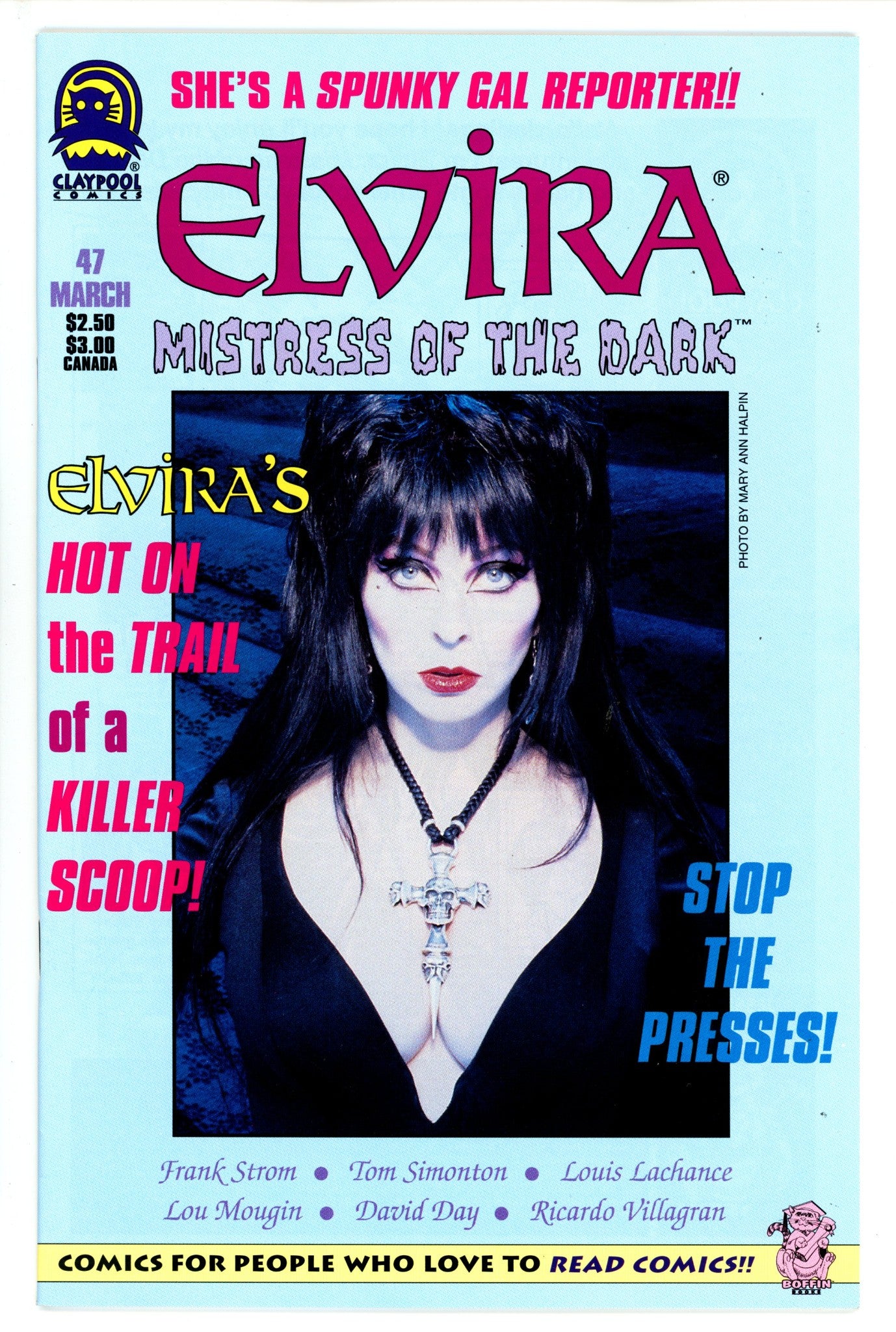 Elvira Mistress of the Dark 47 VF+ (1997)