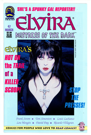 Elvira Mistress of the Dark 47 VF+ (1997)